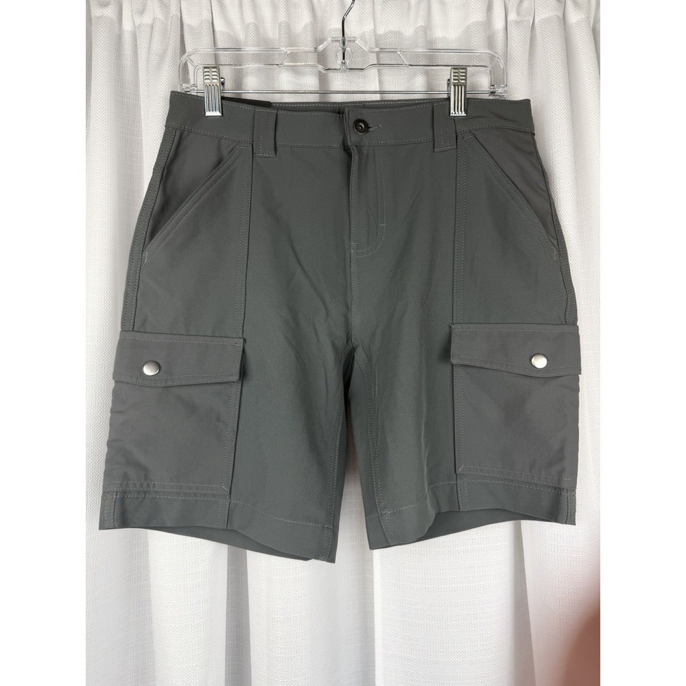 Dickies Women's Gray Temp-iQ Cooling Cargo Shorts Sz 6 NWT 9" Inseam